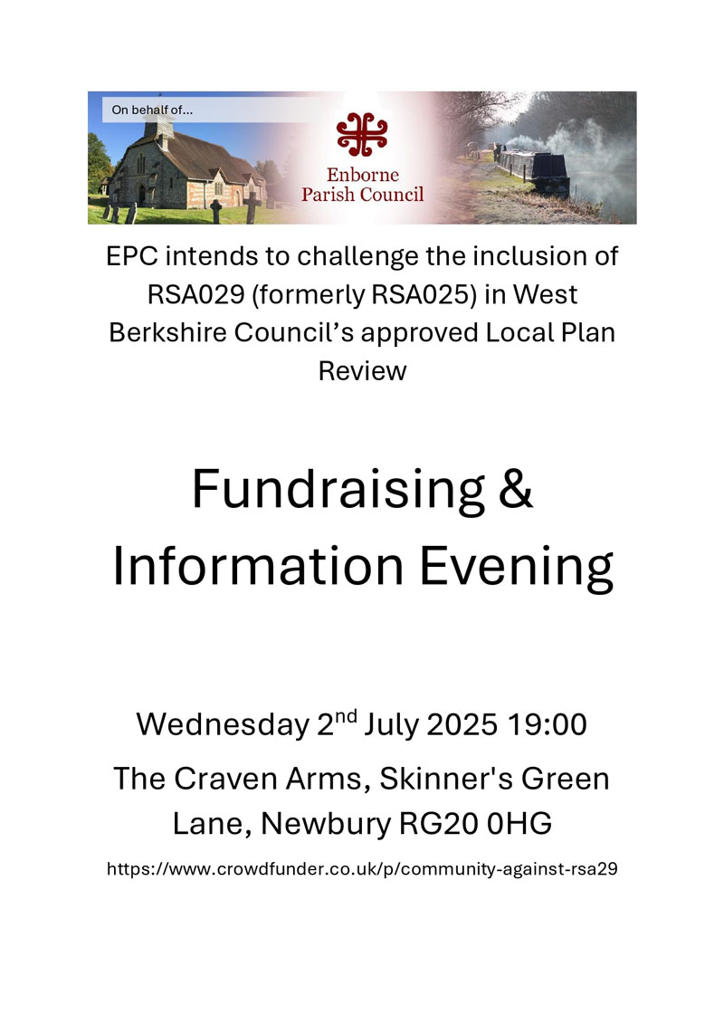 EPC Fundraiser Poster